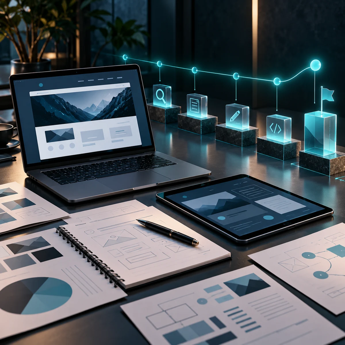Business website cost planning: project scope and timeline