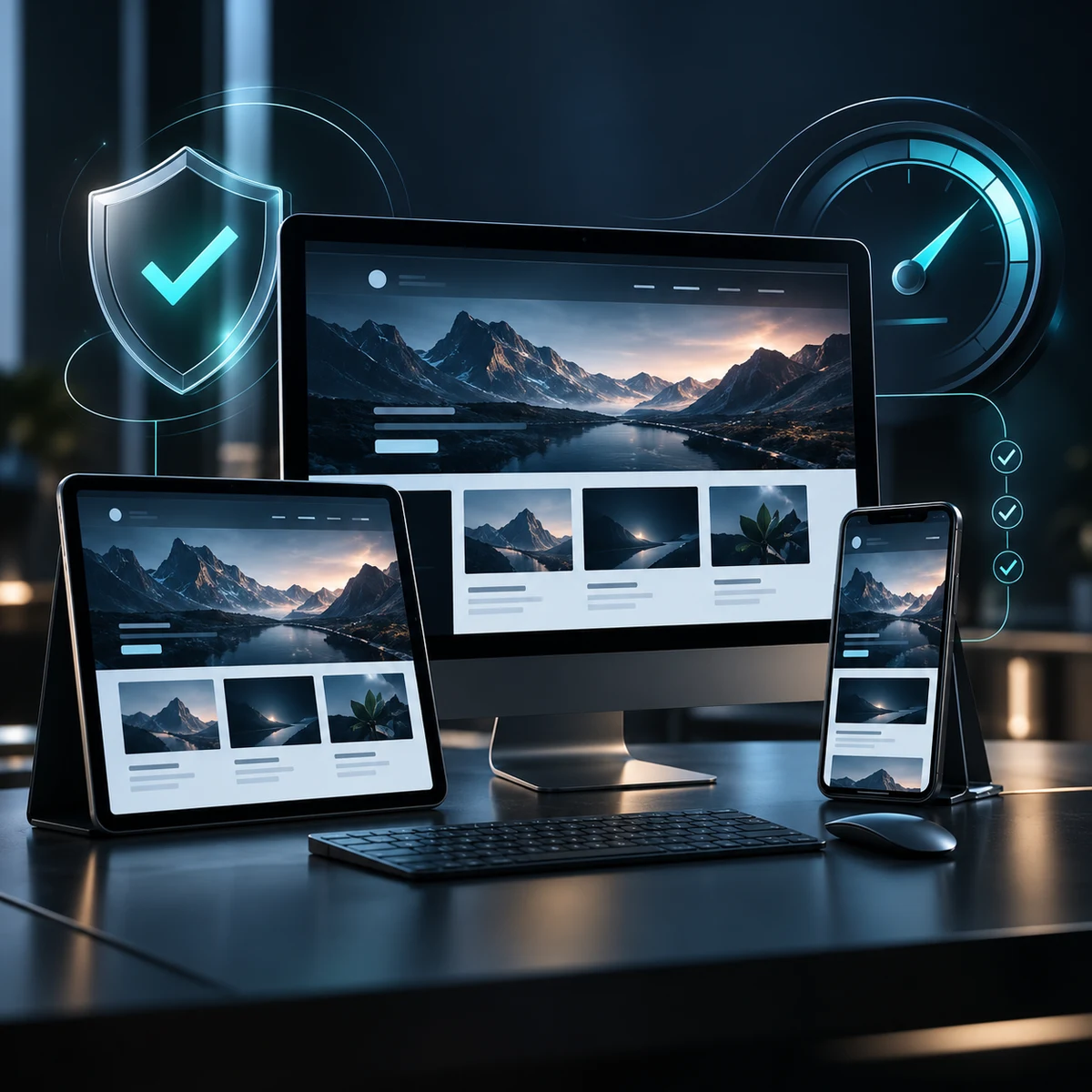 Website quality assurance across desktop, tablet, and mobile devices