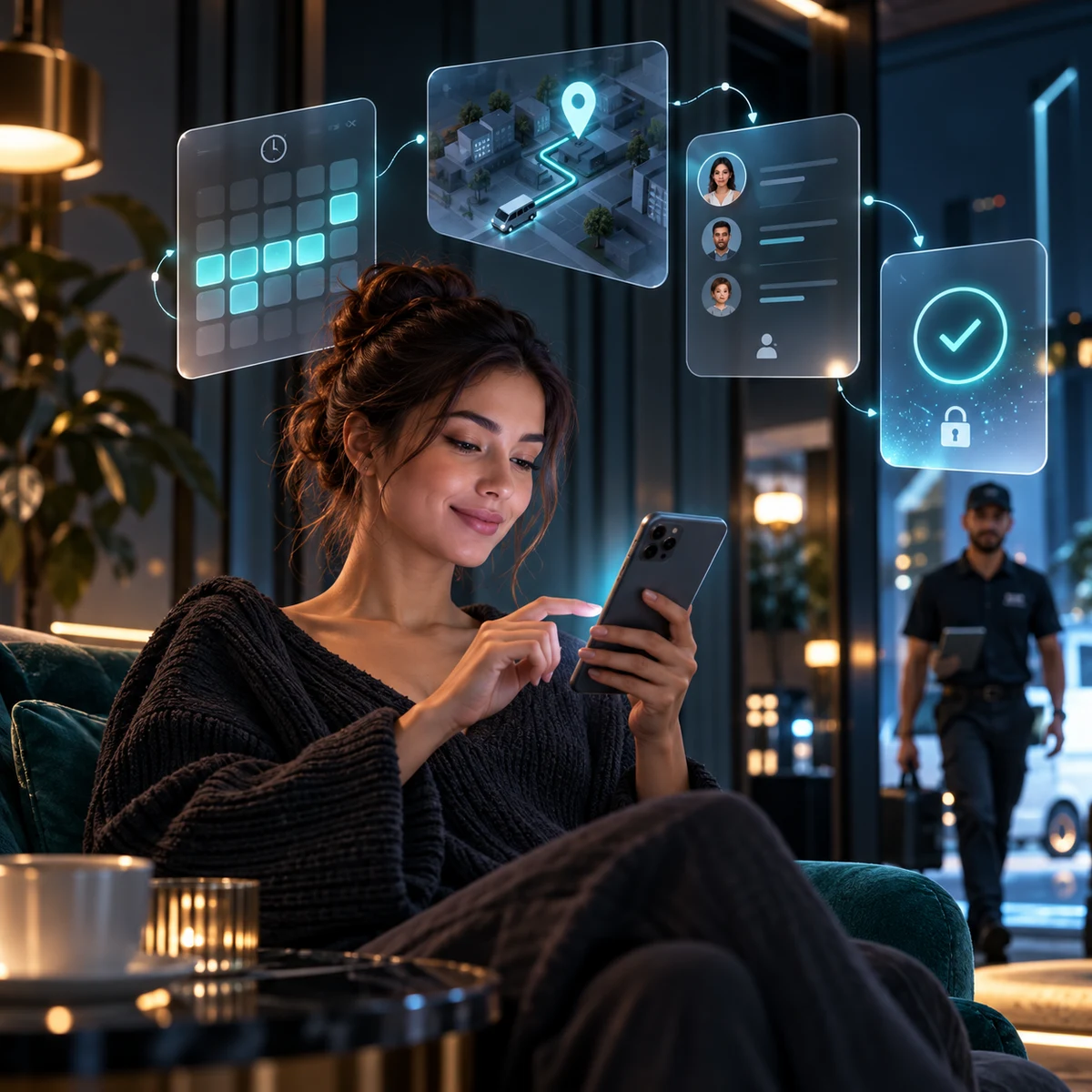 Booking and reservation calendar experience